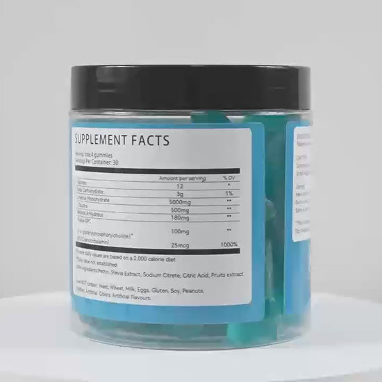Creatine Monohydrate Gummies 5000mg High Potency