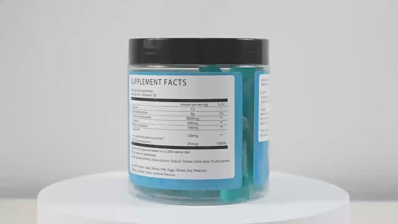 Creatine Monohydrate Gummies 5000mg High Potency